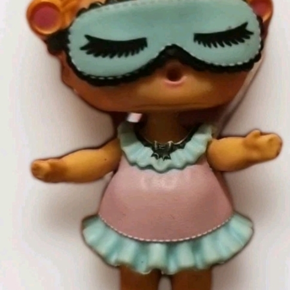 L.O.L. Surprise! Doll with Pink Dress and Blue Mask